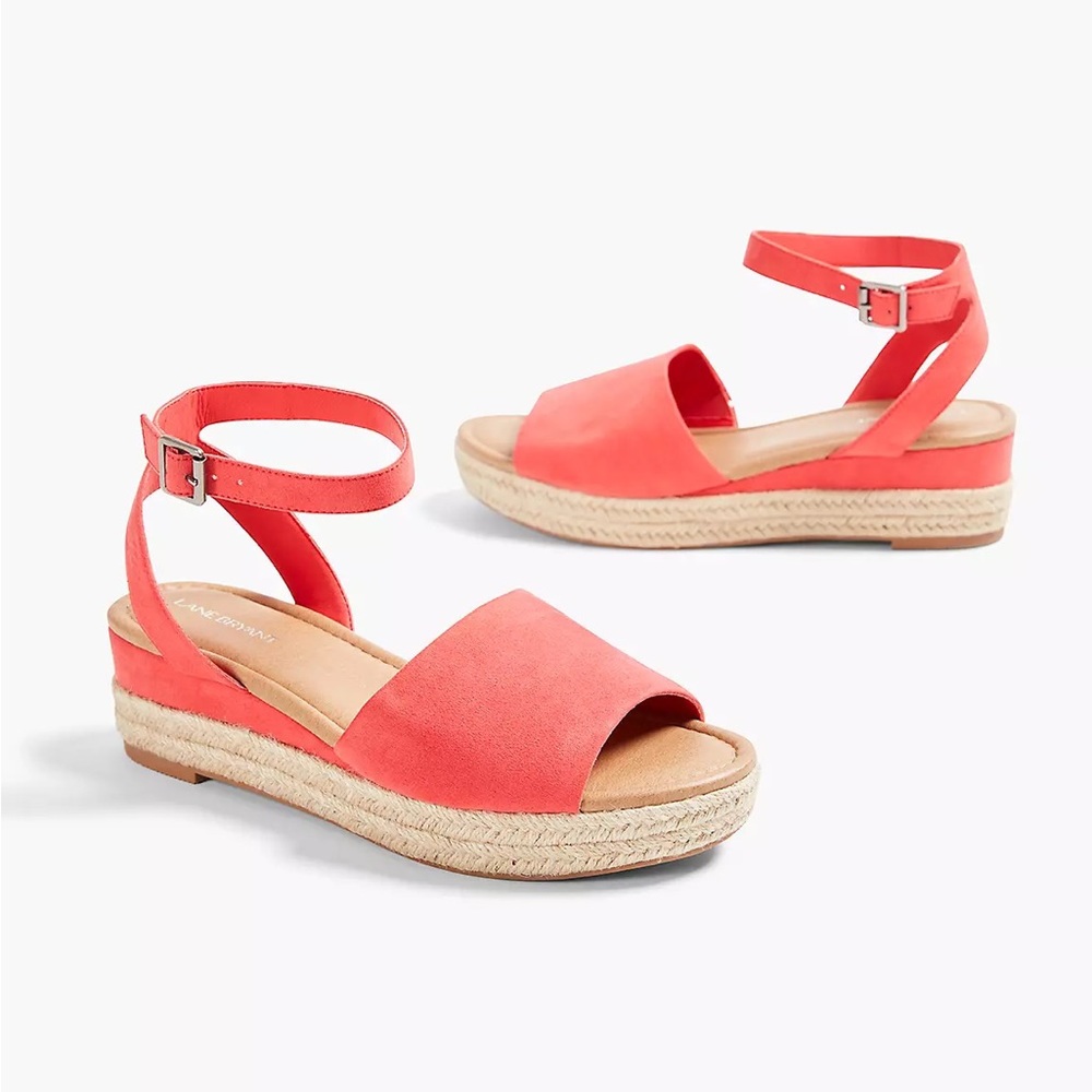 NWT Dream Cloud Platform Wedge Espadrille Sandal SIZE 11 WIDE